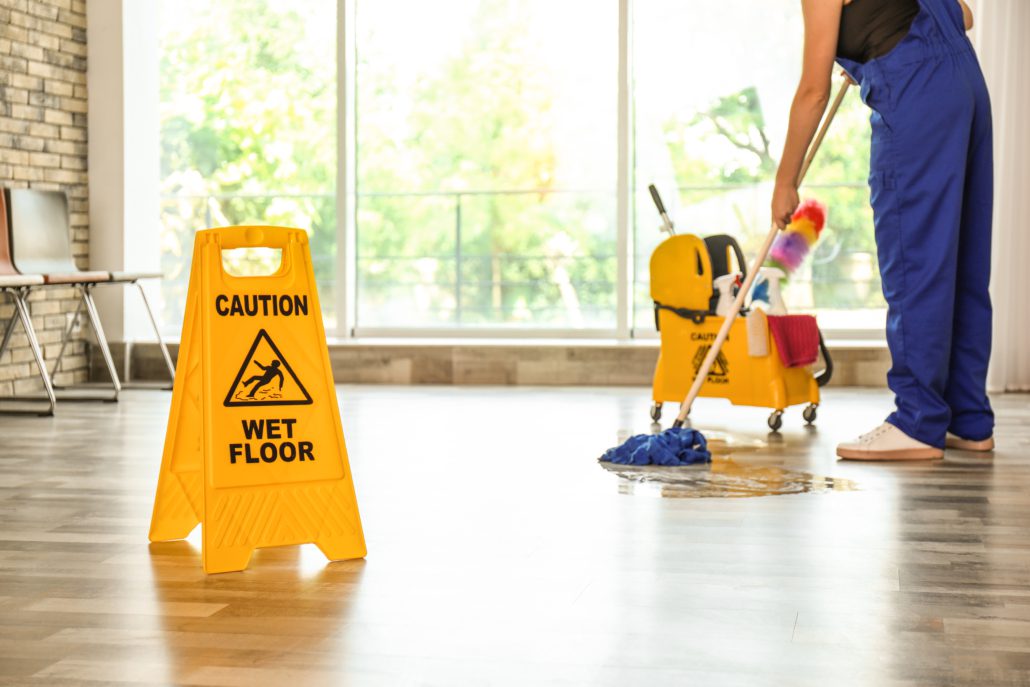 wet floor signs