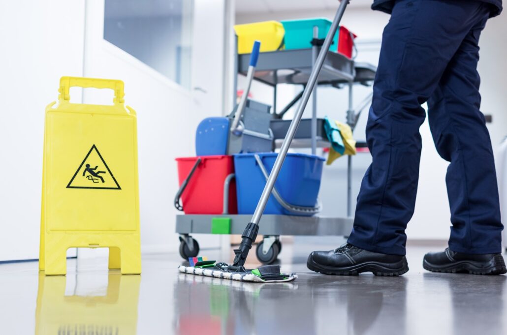wet floor sign